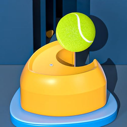 Tool Quick Setup None Water Tennis Practice Equipment Includes Ball for High Bounce Training Enduring Tennis Trainer Rebounds with Rope None Water