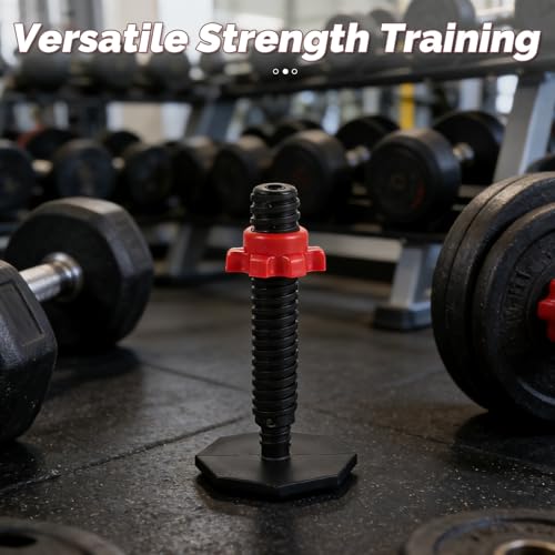 Kettlebell Replacement Rod: Dumbbell Connector Base Home Gym Kettlebell Part Accessories For High-Intensity Strength Training Attachment