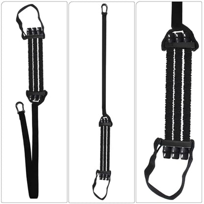 Pull Up Assistance Bands,Heavy Duty Resistance Band for Pull Up Bar,3 Heavy-Duty Adjustable Pull Up Bands Set for Enhanced Strength Training with Feet Rest