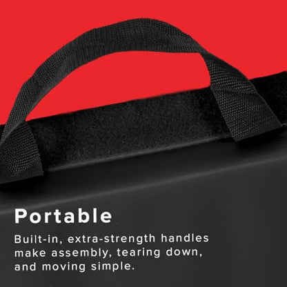 We Sell Mats - 4 ft x 6 ft x 2 - Personal Fitness & Exercise Mat for Home Workout - Lightweight and Folds for Carrying – All Purpose Gym Mat – Thick Mat for Yoga, Pilates, Stretches, Floor Exercises