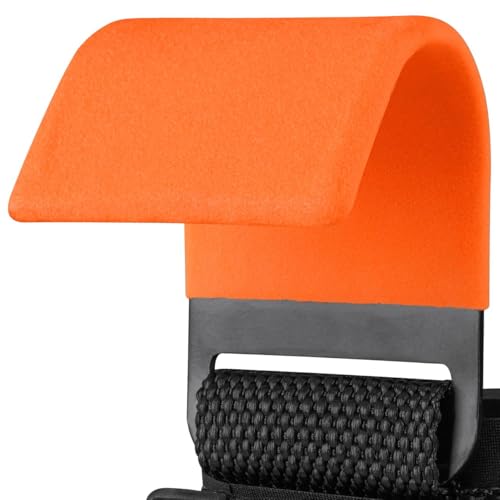 Weight Lifting Rod Hooks Heavy Duty Wrist Wraps Power Weight Lifting Training Gym Grips Straps Set of 2