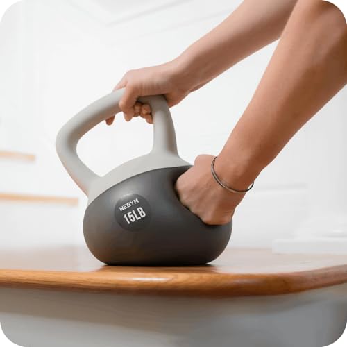 WeGym Soft Kettlebells and Kettlebell Sets for Home Strength Training - color: Forest, style: 25LB