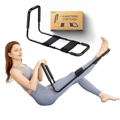 Hamstring Stretcher for Knee Extension & Pain Relief, Adjustable Low Back, Calf, Leg & Hip Stretching Device for Flexibility, ACL Surgery Recovery Physical Therapy Equipment - Upgraded 2025
