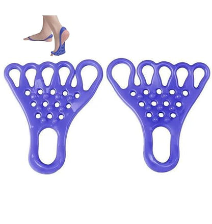 Toe Resistance Bands Strong Loop- Toe Stretcher -Toe Bands - color: blue