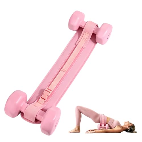 Hip Thrust Belt for Dumbbells, Upgraded Non-Slip Thickened Widened Weight Belt, Heavy Duty Hip Thrust Band Fit for Dumbbells, Kettlebells, Weight Plates and Home Gym Workouts
