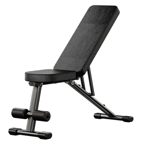 Adjustable Weight Bench for Home Gym, Stable Folding Workout Bench for Dumbbell & Full Body Strength Training