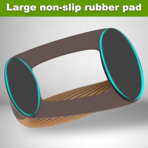 Push Up Bars, Ergonomic Pushup Handles for Home Gym Training - color: B: Light Brown