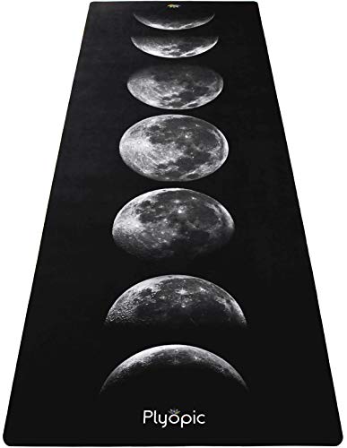 Plyopic. All In One Yoga Mat | Luxury Sweat-Grip Mat/Towel Combo | Ideal for Yoga, Hot Yoga, Bikram, Pilates, Workout & Exercise | Eco-Friendly Natural Rubber