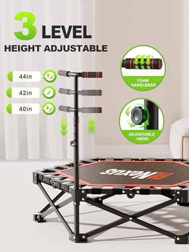 Hip Abductor Machine & 42" Foldable Mini Trampoline for Women/Men