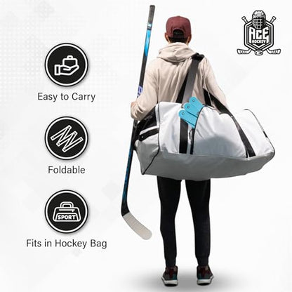 ACE HOCKEY The Snake Stickhandling Trainer – Adjustable Hockey Training Aid for Puck Control, Quick Hands, Reaction Time & Coordination – Snake 5, Snake 7 & Elevated Styles - style: Snake 5 Elevated
