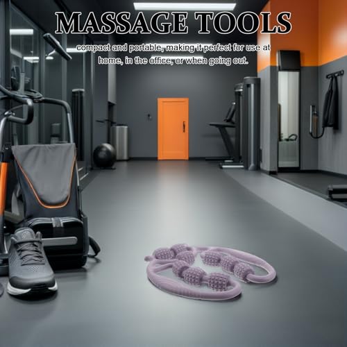 GALPADA Muscle Roller for Legs and Calves Circular Leg Clamp Massage Roller Household Calf Muscle Relaxer Manual Massage Tool for Runners