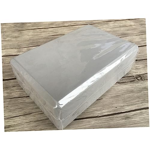TOYANDONA 2pcs High Density Yoga Blocks Skidproof Eco-friendly Eva Yoga Pillow Brick for Balance Stretches Grey