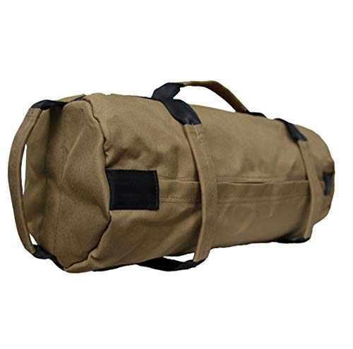 Outdoor Weightlifting Training Sandbag, Adjustable Weight sandbag Canvas Sand Bag with Handles, Weightlifting Dumbbell for Home Training,Fitness,Yoga Workout