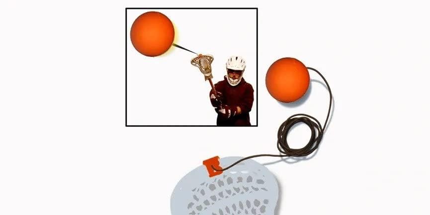 B-Lax Blast – The Lacrosse Rebounder That Uses a Regulation Lacrosse Ball – Solo Trainer for Backyard Practice – Training Gear & Gift for Boys & Girls