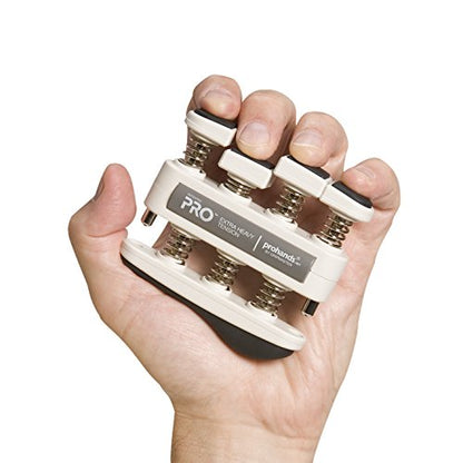 Prohands PRO Hand Exerciser, Finger Exerciser (Hand Grip Strengthener), Spring-Loaded, Finger-Piston System, Isolate and Exercise Each Finger