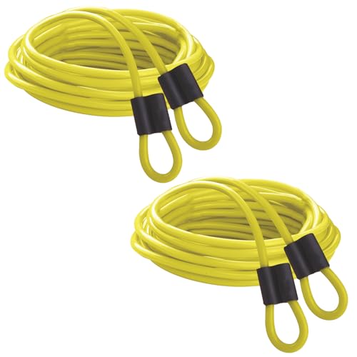 Champion Sports Double Dutch Speed Rope – Durable Vinyl Jump Rope for Fitness & Training, Multiple Lengths - size: 12 Ft (Set of2 Ropes)
