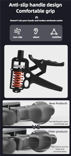 Grip Strength Trainer 11-360LBS - Ergonomic Forearm Strengthener for Fitness/Rehabilitation/Rock Climbing