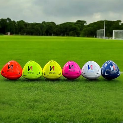 ONEKEEPER Soccer Reflex & Reaction Ball - White, Orange, Blue, Pink, and Fluo Yellow, Agility and Coordination Training for Kids and Juniors (Pump Not Included)