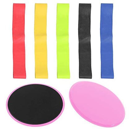 Core Sliders, Disks Slider Workout Training Dual Sided Exercise Gliding Discs, Multifunction Sliding Discs for Exercise, Fitness Equipment, Perfect for Abdominal Core Workouts