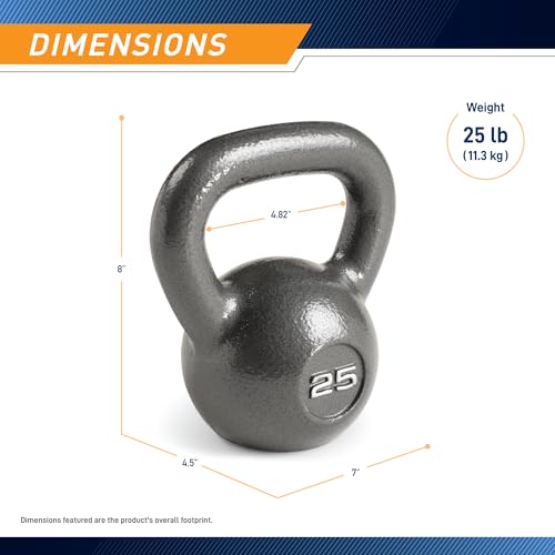 Marcy Hammertone Kettle Bells - 10 to 55 lbs. HKB Workout Weights - style: 25 lb