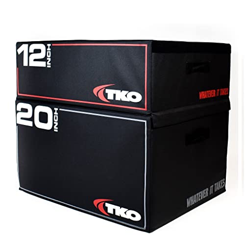 TKO Stackable Foam Plyo Box Set