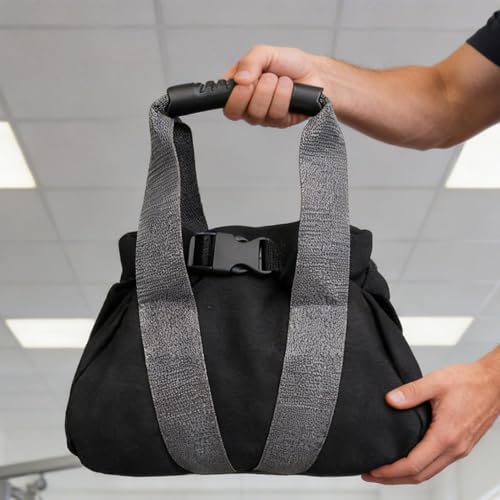 Workout Sandbags - 25.5x25x17cm Heavy Duty Training Equipment | Adjustable Weight Workout Sand Bag With Handle | Fitness Weighted Bags For Women Men Fitness Strength Weightlifting Home Gym