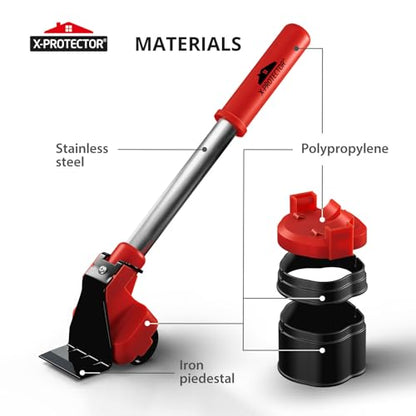 X-Protector Furniture Lifter Tool - Premium Furniture Jack Lifter Tool to Lift Furniture Easily - Appliance Lifter with 8.5" Adjustable Height - Ideal Jack to Lift Furniture Easily with Minimal Effort - size: Furniture Lifting Tool (8.5 inch)