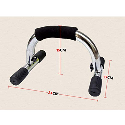 Push Up Bars - Home Workout Equipment Pushup Handle with Cushioned Foam Grip and Non-Slip Sturdy Structure