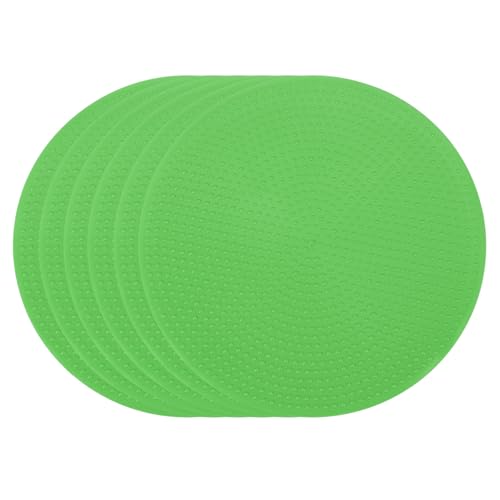 PATIKIL Spot Markers, Non-Slip Floor Dots Agility Markers Flat Field Cones Poly Dot - color: Green