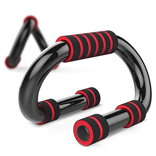 Push-up Bracket, S- Shaped Pushup with Nonslip Foam Handle Muscle Building Bold Steel Handles Push Up