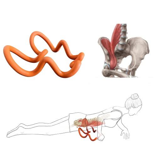 Deep Trigger Point Myofascial Release Tool –Back, Shoulder Blade & Hip Flexor Massager for Scapular Pain, Upper-Back Stiffness, Levator Scapulae Tightness, Psoas & Pelvic Muscle Relief