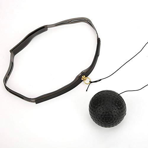 Dioche Boxing Reflex Ball Set with Reflex Ball and Headband, Boxing Speed Training Balls, Boxing Punch Exercise Ball for Reflex Speed Training, Fight Skill and Hand Eye Coordination Training