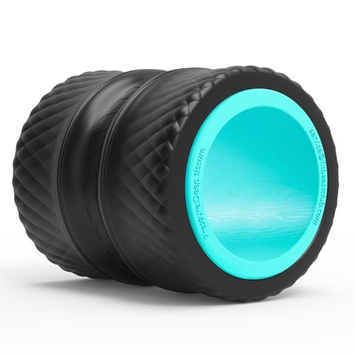 FitBeast Back Roller - Deep Tissue Massage Wheel, Yoga Wheel & Back Stretcher for Pain Relief (6'')
