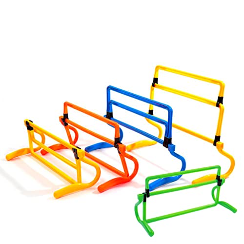 BESPORTBLE Removable Training Hurdles, Agility Ladder Speed Training Equipment, Soccer Training Agility Hurdles(Yellow) - color: Green