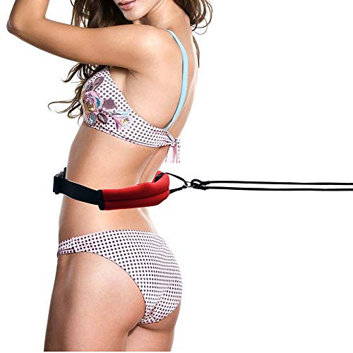 YYST 2.0M Pool Swim Training Leash Swim Training Belt Swim Resistance Tether