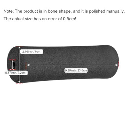 Foam Foot Pads Rollers Two Pair for Home Gym Exercise Machines Equipments Replacements with 1 Inch(2.5cm) Rod (Foam 9.25" X 2.76" Od X 0.87" Id) - color: Foam 9.25" X 2.76" Od X 0.87" Id