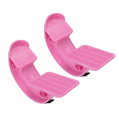 Calf Stretcher Foot Rocker – 2-Piece Slant Board for Achilles Tendon & Calf Stretching, Plantar Fasciitis Relief, Angle Tilting Platform ()