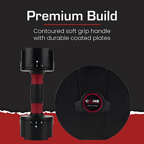 Core Fitness® Adjustable Dumbbell Weight Set by Affordable Dumbbells