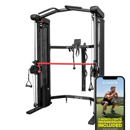 Inspire Fitness Home Gym Functional Trainer with Selectorized Smith Bar - Compact Home Workout Machine with Accessories and 2 x 165 lb Weight Stacks - style: Inspire w/ Selectorized Smith Bar
