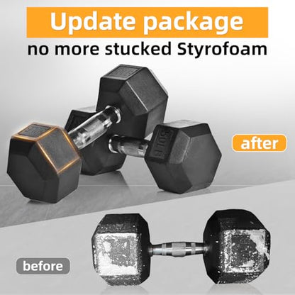 350/450/550 lbs Dumbbell Set with Rack for Women Men - Coated Rubber Hex Weights for Home Gym Weight Training, Multiple Lbs Neoprene Dumbbells with Storage Rack - Black - style: 350lbs