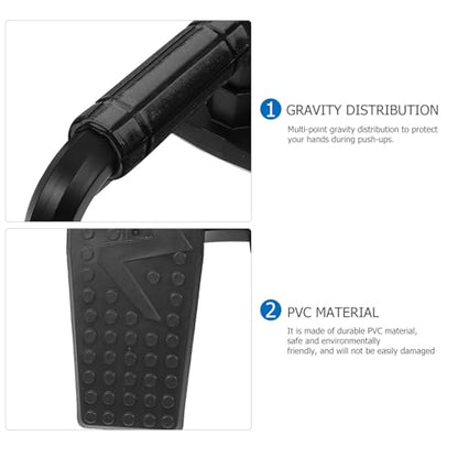 Artibetter 2pcs Portable Push-up Bars Hand Grips Push-up Brackets Small Indoor Fitness Equipment for Chest and Muscle Strength Training