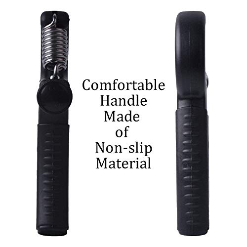 Luxon 2 Pack Hand Grip Strengthener Adjustable Resistance 22-110 Lbs (10-50kg) -Hand Grip Exerciser, Strengthen Grip, Hand Squeezer, Forearm Grip, Hand Exercise, Gripper, Finger Strengthener