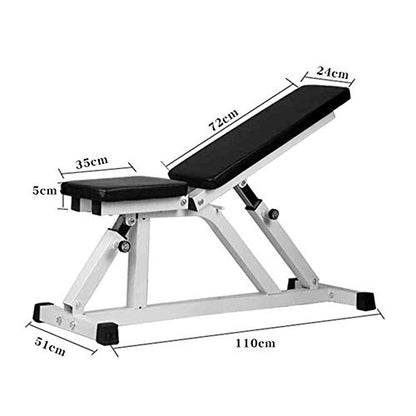 Dumbbell bench- Preacher Curl Weight Bench Seated Arm Isolated Barbell Biceps Station