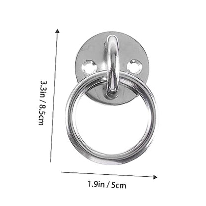 SUPVOX 2 Sets Fixed Disk Ceiling Anchor Suspension Trainer Bracket Wall Mount Suspension Fixed Gadget Yoga