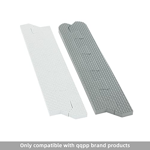 qqpp 20 Borders Accessories for Rubber Tiles Interlocking Puzzle Foam Floor Mats - Baby Play Mat for Playing | Exercise Mat for Home Workout. QA2-ALbS-M12LR8