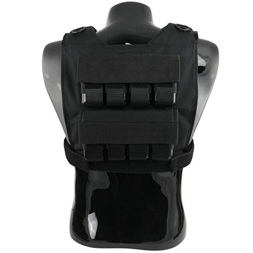 40 lb. Weight Vest for Basketball Training - color: Black