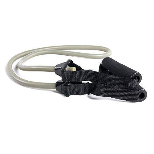 Power Systems Premium Versa-Tube Plus Double Tube Resistance Bands with Handles 48" Portable Latex Exercise Tubing, 6 Resistance Levels for Strength Training, Physical Therapy, Home Gym & Travel - color: Ultra Heavy, size: 48"