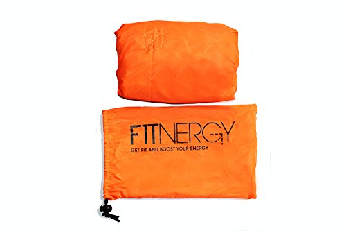 Running Resistance Parachute Durable 56" Orange Speed Sprint Training Chute - Free Carrying Bag - Maximize & Explosive Acceleration Soccer Football Agility Ladder Speed