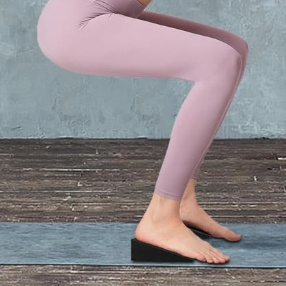 Colaxi 2X Yoga Wedge Squat Wedge Block Slanting Board Improve Lower Leg Strength Slant Board Calf Stretcher for Foot Stretching