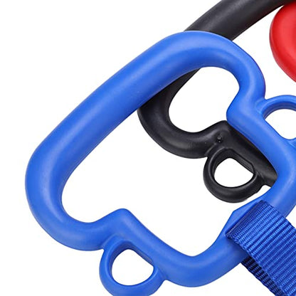Gymnastic Rings Monkey Shape Ring 200Kg Load Bearing Climbing Training Equipment for Children Swing